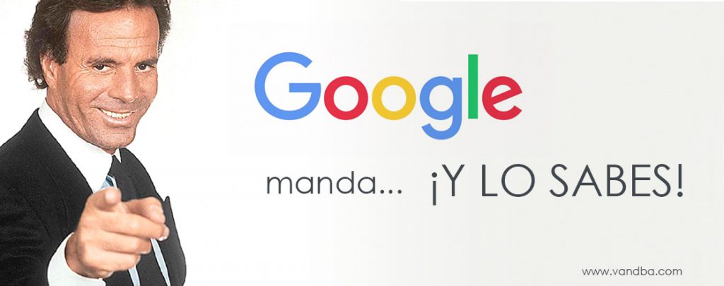 julio iglesias diciendo que google manda