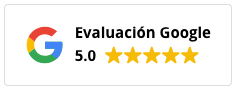 evaluación puntuacion google