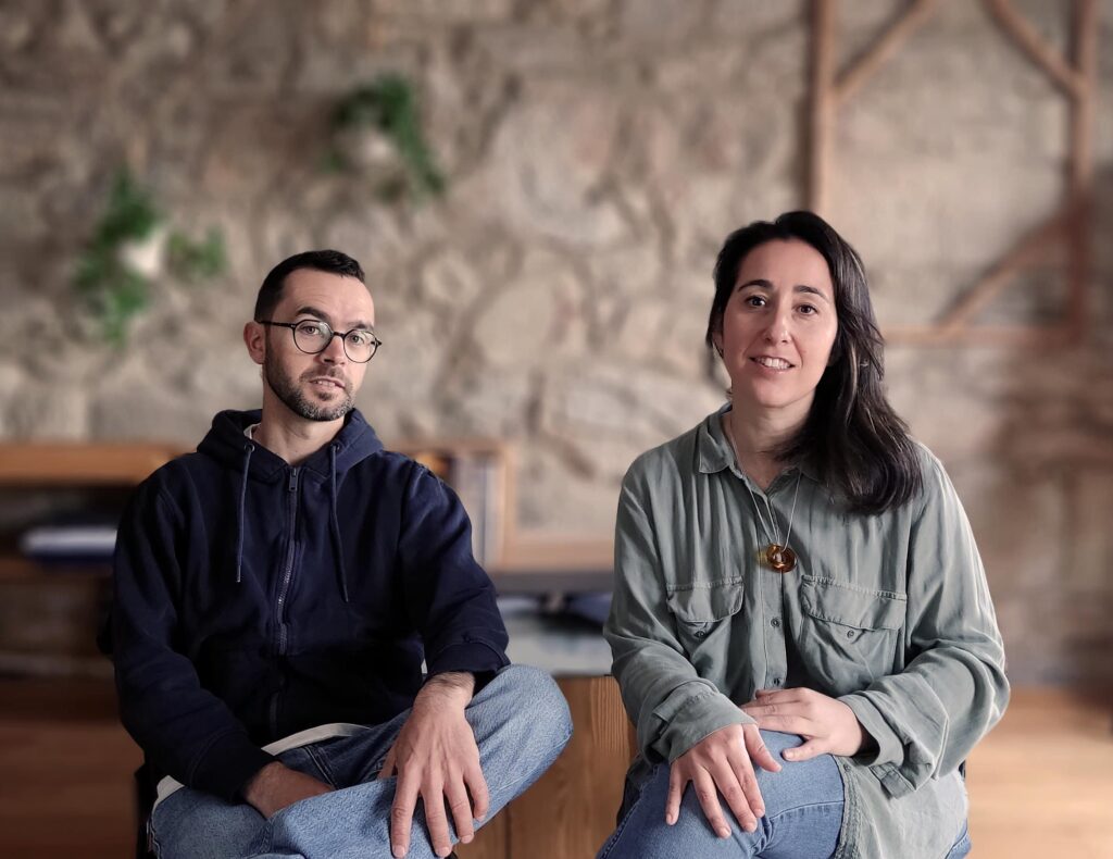 Elena gimeno y Enrique Pereira, fundadores del estudio de arquitectura y diseño V&BA