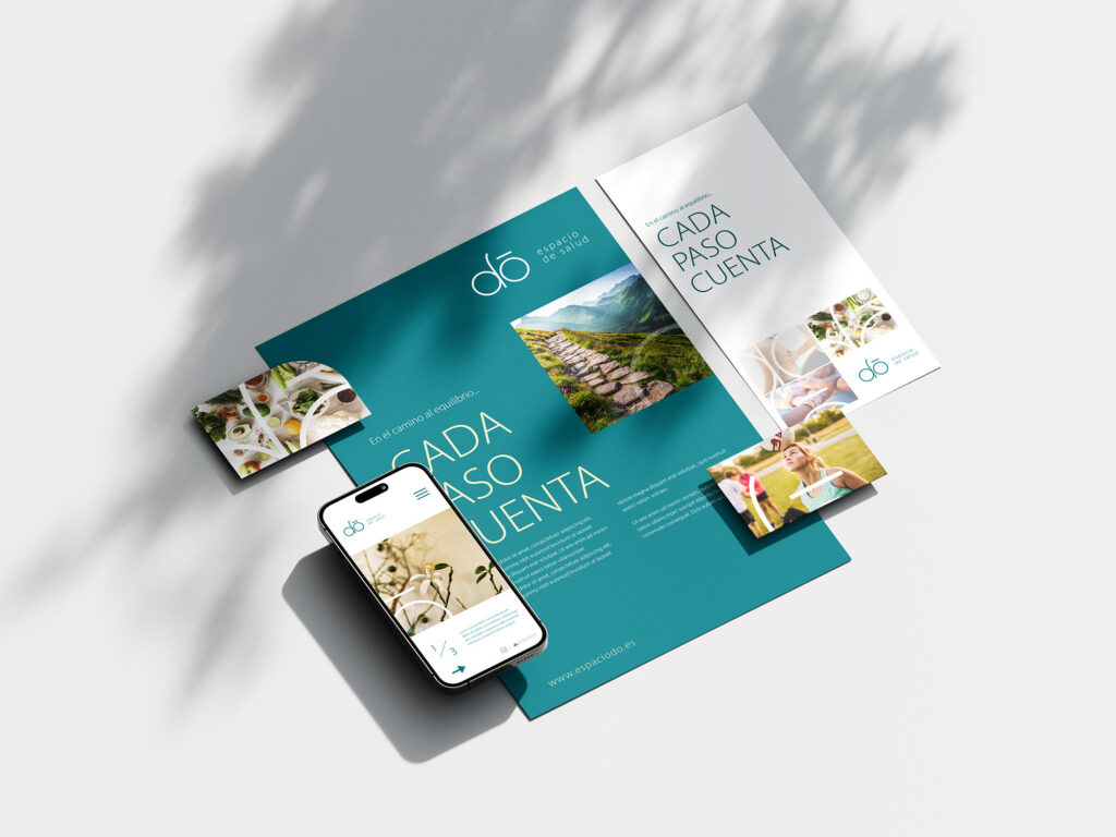 Branding diseño papelería do espacio de salud en vigo